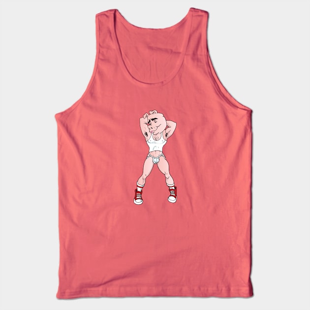 KINKPIGS - Armpit Pig - Express your inner Piggy! Tank Top by KinkPigs